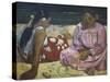 Femmes de Tahiti-Paul Gauguin-Stretched Canvas