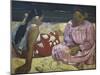 Femmes de Tahiti-Paul Gauguin-Mounted Giclee Print