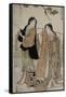 Femmes des marais salants-Torii Kiyonaga-Framed Stretched Canvas