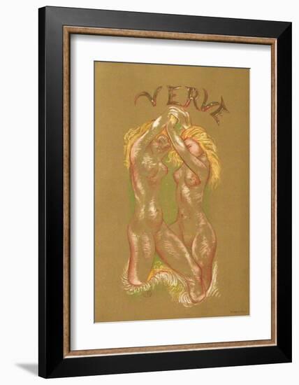 Femmes II-Aristide Maillol-Framed Collectable Print