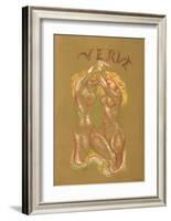 Femmes II-Aristide Maillol-Framed Collectable Print