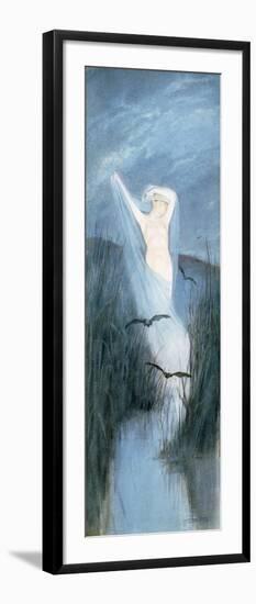 Fen Fairy (W/C)-Charles Prosper Sainton-Framed Giclee Print