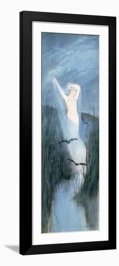 Fen Fairy (W/C)-Charles Prosper Sainton-Framed Premium Giclee Print