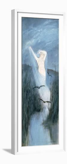 Fen Fairy (W/C)-Charles Prosper Sainton-Framed Premium Giclee Print