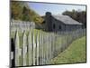 Fence and Cabin, Hensley Settlement, Cumberland Gap National Historical Park, Kentucky, USA-Adam Jones-Mounted Photographic Print