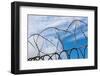 Fence, Barrier, Barbed Wire-Catharina Lux-Framed Photographic Print