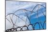 Fence, Barrier, Barbed Wire-Catharina Lux-Mounted Photographic Print