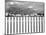 Fence, Clouds, and a Connecticut Town-Jack Delano-Mounted Photographic Print