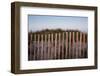 Fence in Sand Dunes, Cape Cod, Massachusetts-Paul Souders-Framed Photographic Print