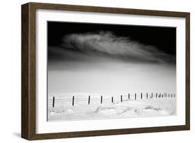 Fence Line-Jay Wesler-Framed Giclee Print