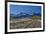 Fence Lined road and San Juan Mountain Range, Colorado-Darrell Gulin-Framed Premium Photographic Print