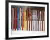 Fence Made from Skis, City of Leadville. Rocky Mountains, Colorado, USA-Richard Cummins-Framed Photographic Print