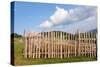 Fence, Old and Weathered, in Biogradska Gora National Park, Montenegro-ollirg-Stretched Canvas