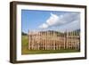 Fence, Old and Weathered, in Biogradska Gora National Park, Montenegro-ollirg-Framed Photographic Print