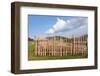 Fence, Old and Weathered, in Biogradska Gora National Park, Montenegro-ollirg-Framed Photographic Print