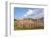 Fence, Old and Weathered, in Biogradska Gora National Park, Montenegro-ollirg-Framed Photographic Print