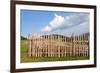 Fence, Old and Weathered, in Biogradska Gora National Park, Montenegro-ollirg-Framed Photographic Print