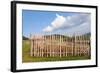 Fence, Old and Weathered, in Biogradska Gora National Park, Montenegro-ollirg-Framed Photographic Print