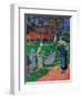 Fence with Flowers-Paul Serusier-Framed Art Print