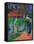 Fence with Flowers-Paul Serusier-Framed Stretched Canvas