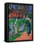 Fence with Flowers-Paul Serusier-Framed Stretched Canvas