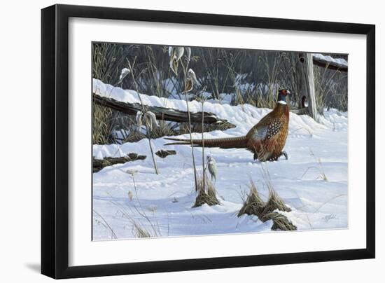 Fenceline Strut-Wilhelm Goebel-Framed Premium Giclee Print