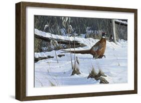 Fenceline Strut-Wilhelm Goebel-Framed Giclee Print