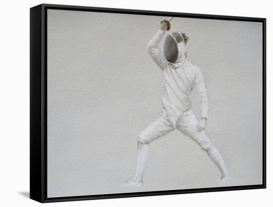 Fencer-Lincoln Seligman-Framed Stretched Canvas