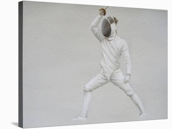 Fencer-Lincoln Seligman-Stretched Canvas