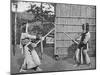 Fencers Taking Positions, c1903, (1903)-Ogawa & Burton-Mounted Photographic Print