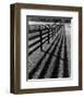 Fences and Shadows, Florida-Monte Nagler-Framed Art Print