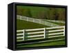 Fences Around Pastures, Shaker Village of Plesant Hill, Kentucky, USA-Adam Jones-Framed Stretched Canvas