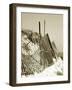 Fences in the Sand I-Noah Bay-Framed Art Print