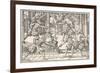 Fencing 1570-Tobias Stimmer-Framed Premium Giclee Print