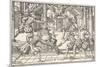Fencing 1570-Tobias Stimmer-Mounted Premium Giclee Print