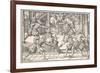 Fencing 1570-Tobias Stimmer-Framed Art Print