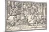 Fencing 1570-Tobias Stimmer-Mounted Art Print