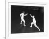 Fencing Bout-null-Framed Photographic Print