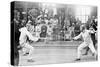 Fencing Competition in the 1912 Olympics in Stockholm-null-Stretched Canvas