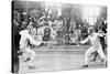 Fencing Competition in the 1912 Olympics in Stockholm-null-Stretched Canvas