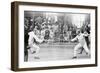 Fencing Competition in the 1912 Olympics in Stockholm-null-Framed Premium Photographic Print