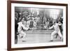 Fencing Competition in the 1912 Olympics in Stockholm-null-Framed Photographic Print