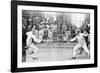 Fencing Competition in the 1912 Olympics in Stockholm-null-Framed Photographic Print