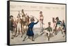 Fencing Lesson, 1814-Johann Gottfried Schadow-Framed Stretched Canvas