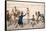 Fencing Lesson, 1814-Johann Gottfried Schadow-Framed Stretched Canvas