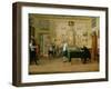 Fencing Scene at the Neopolitan Residence of Kenneth Mackenzie (1744-81) 1st Earl of Seaforth, 1771-Pietro Fabris-Framed Giclee Print