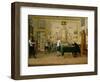 Fencing Scene at the Neopolitan Residence of Kenneth Mackenzie (1744-81) 1st Earl of Seaforth, 1771-Pietro Fabris-Framed Giclee Print