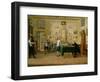 Fencing Scene at the Neopolitan Residence of Kenneth Mackenzie (1744-81) 1st Earl of Seaforth, 1771-Pietro Fabris-Framed Giclee Print