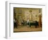 Fencing Scene at the Neopolitan Residence of Kenneth Mackenzie (1744-81) 1st Earl of Seaforth, 1771-Pietro Fabris-Framed Giclee Print
