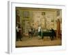 Fencing Scene at the Neopolitan Residence of Kenneth Mackenzie (1744-81) 1st Earl of Seaforth, 1771-Pietro Fabris-Framed Giclee Print